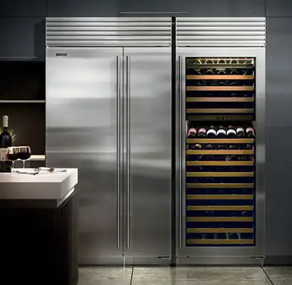 sub-zero refrigerator photo