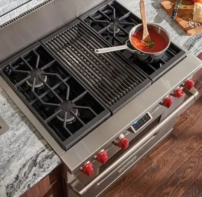 wolf stove photo